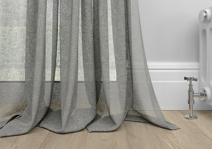 Kalahari Voile, Cool Grey - Made to Measure Curtains - Image 6